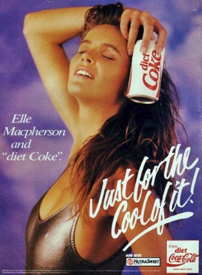 0. Diet Coke, Elle Macpherson